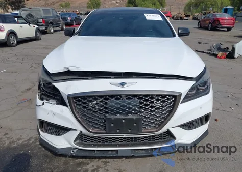 2019 Genesis G80 3.3T Sport from USA, damaged, VIN KMTFN4JB4KU306344